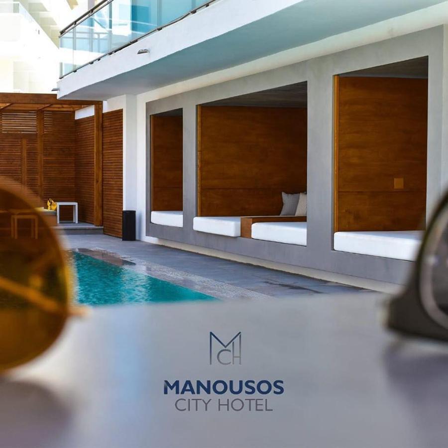 Manousos City Hotel Rhodes City Eksteriør billede